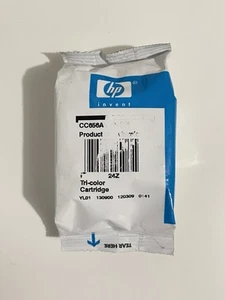 New Sealed Genuine HP 901 Tri-color Ink Cartridge CC656A HP901 No Box Expired - Picture 1 of 4