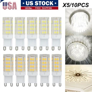 5/10PCS E12 Candelabra LED Bulb 7W 2835 51smd Lamp Ceiling Fans Ceramics Light - Picture 1 of 13