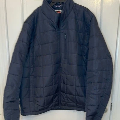 Hawke & Co Black Union Square Puffer Jacket size XXL NWT - Image 1 of 4