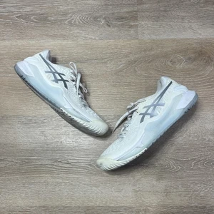 Zapatillas Tenis Asics Mujer Talla 9 Blanco GEL-Resolution 9 Arcilla Cancha 1042A208 - Imagen 1 de 7