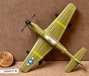 Mustang P51-B Avión de combate militar de EE. UU. A108 Die Cast Dyna-Flites 3.75" - Imagen 1 de 3