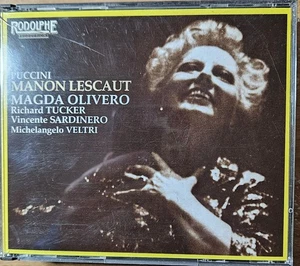Puccini: Manon Lescaut (Rodolphe RPC 32901.02) Magda Olivero Richard Tucker 1972 - Picture 1 of 2