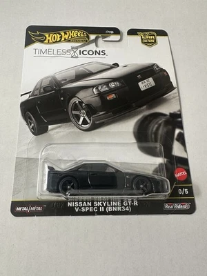 Hot Wheels Timelesl Icons Nissan Skyline GT-R V-Spec II  CHASE 0/5 - Image 1 of 3