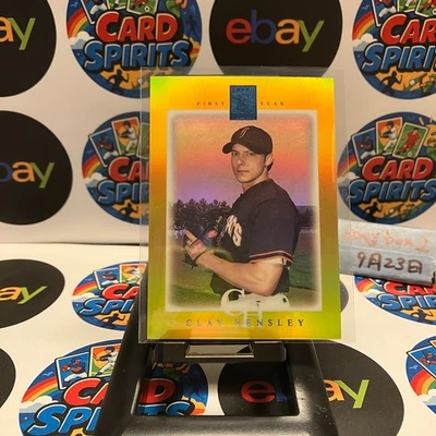 2003 Topps Tribute Clay Hensley 22/25 San Francisco Giants First Year Card - Image 1 of 2