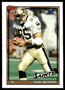 1991 Topps Hoby Brenner New Orleans Saints #330 - Picture 1 of 2