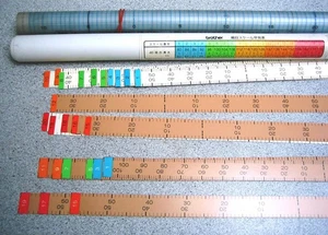 Stitch Scale Set for Brother KH881/KH891 Knit-Leader machine-missimg 4 scales - Picture 1 of 1