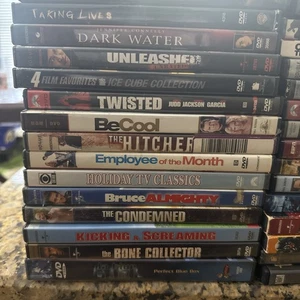 35 DVD movies! Wholesale assorted Used DVD Lot in great condition with cases! - Imagen 1 de 4