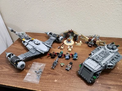 LEGO Star Wars Mandalorian Lot (USED/PRE-OWNED): 75325, 75311, 75299, & 75267 - Image 1 of 4