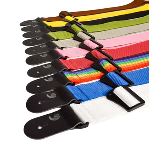 Daddario Polypro Guitar Strap with Leather Ends