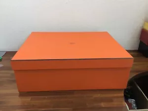 Hermes Authentic Empty Birkin Gift Box + Free Post - Picture 1 of 12