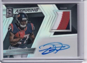 Parche aspirante D'ONTA FOREMAN 2017 Panini Spectra automático #6 APADF 12/25 Texans - Imagen 1 de 2