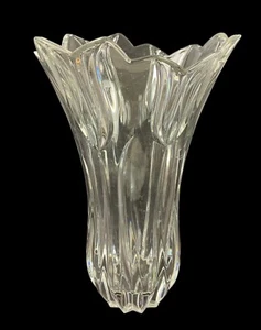 10" Blumenvase Tulpe Geschenkartikel Kollektion von Gorham Kristall - Bild 1 von 4