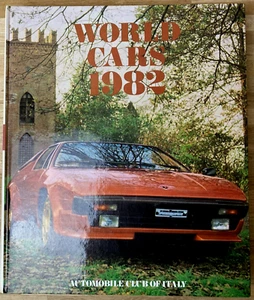 World Cars 1982 Oldtimer Buch Antik Auto Oldtimer ITALIEN Automobil Katalog - Bild 1 von 8