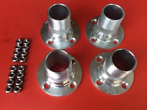 ADATTATORI RUOTA METALLICA TUTA TRIUMPH SPITFIRE HERALD GT6 MOZZI DI CONVERSIONE VELOCITÀ NUOVI - Foto 1 di 3
