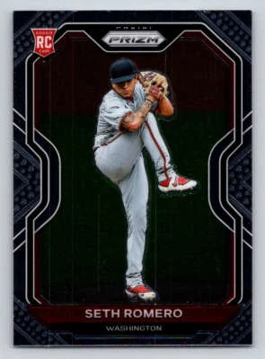 2021 Panini Prizm #227 Seth Romero RC (ref 199274) - Image 1 of 2