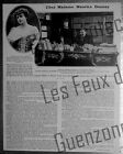 Madame Maurice Donnay 1908 Document Photo Clipping
