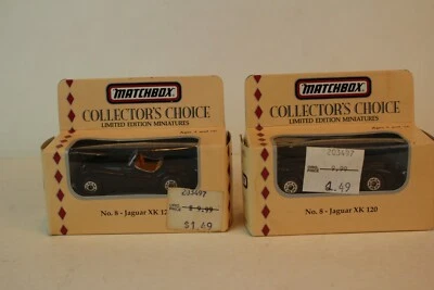 Matchbox 1994 Collectors Choice #8 Jaguar XK 120 Lot of 2 - Image 1 of 4