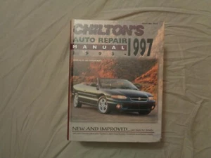 Manual de mantenimiento de servicio de reparación de automóviles Chiltons American 1993-1997 7919 - Imagen 1 de 4