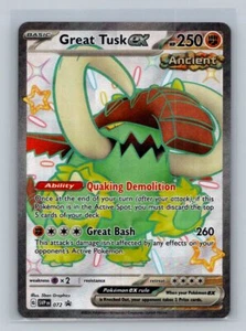 Great Tusk ex SV: Scarlet & Violet Promo Cards 072 Near Mint NM - Picture 1 of 2