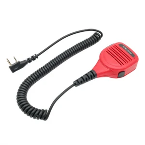 New TK 2-Pin Handheld Speaker Walkie Talkie Microphone For Baofeng Kenwood HYT - Zdjęcie 1 z 5