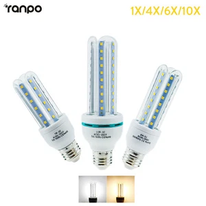Led Corn Light Bulb U Tube Flood Lights 220V Energy Saving Smd 2835 Dimmable - Picture 1 of 6