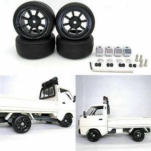 Felge Reifen Reifen Treibreifen Glatze Reifen M Autoreifen für WPL D12 LKW PKW - Bild 1 von 11