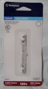 Westinghouse Halo Dbl-Ended Bulb- #04777-T3 -120V - RSC Base - Picture 1 of 2