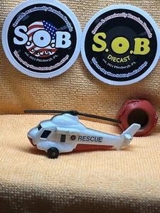 Lesney Matchbox 1976 Seasprite Coast Guard Helicopter No75 1:80 White USEDNMCond - Picture 1 of 8