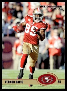 2023 Donruss Retro 2003 Vernon Davis San Francisco 49ers #33 - Picture 1 of 2