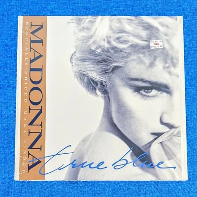 MADONNA SEALED TRUE BLUE 12'' VINYL US LP MAXI SINGLE RECORD SIRE 1986 Tower  - Image 1 of 4