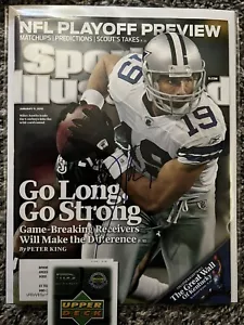 Miles Austin autographed signed Sports Illustrated 1/11/10 Cowboys 2010 NFL Dal - Picture 1 of 3