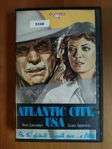 ATLANTIC CITY, USA - VHS PLAYTIME EX VERMIETUNG *SEHR SELTEN* - Bild 1 von 4
