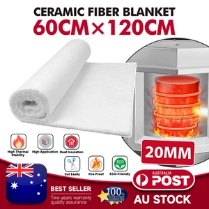 MODIGT Fire Resistant High Temperature Ceramic Fiber Blanket 20MM 60CM*120CM - Picture 1 of 18