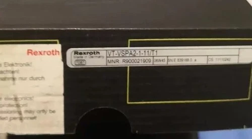 New Rexroth R900021909 VT-VSPA2-1-11/T1 Fast Shipping - Image 1 of 1