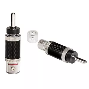 FURUTECH High-end grade banana plug rhodium plating CF-202(R) JAPAN - Picture 1 of 7