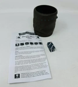 Pirates of the Caribbean 2 Skull PIRATE DICE 1 Cup Yahtzee Game Replacement - Picture 1 of 4