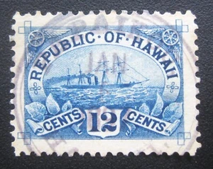 Rarissimo timbro postale Papaikou CDS Papaikou CDS nome completo a scelta visibile 1897 SON - Foto 1 di 2