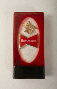 Budweiser Bier Zapfhahn Griff (F2L) Anheuser King of Beers (JSF6) Red Bud Acryl - Bild 1 von 10
