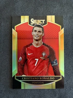 2016-17 Panini Select - Terrace Cristiano Ronaldo #1 Red Prizm /199 - Image 1 of 2