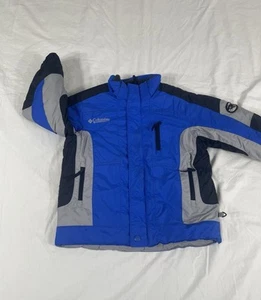 Columbia Youth Blue Puffer Hiking Jacket Size 4/5 - Picture 1 of 14