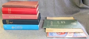 Mixed Hymnal / Song Book Lot of 8, Baptist Methodist Lutheran Seth Parker HC - Picture 1 of 6