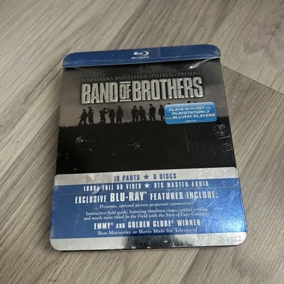 Band of Brothers (диск Blu-Ray, набор из 6 дисков) жестяная коробка ** в заводской упаковке ** - Изображение 1 из 4