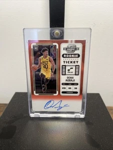 OCHAI AGBAJI 2022-23 CONTENDERS OPTIC ROOKIE TICKET RED RC AUTO /99 - Picture 1 of 4