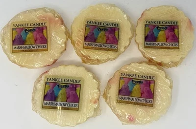5 件洋基蜡烛窥视 MARSHMALLOW CHICKS 蜡挞融化,0.8 盎司 阅读详细信息 — 第 1/2 张图片