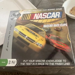 Nascar Interactive DVD / Board Game 2008 Ages 8 & up With Actual Racing Clips - Picture 1 of 7