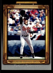 1998 Topps Gallery Player's Private Issue Auction 100 Point Rafael Palmeiro