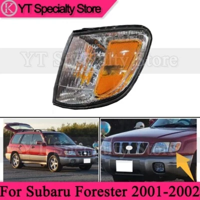 Lámpara de luz de estacionamiento con marcador de esquina lateral izquierdo para Subaru Forester 2001-2002 Foto 1 de 4