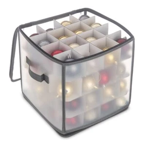 64 Decoración de Navidad Baubles Caja Bolsa de Almacenamiento Navidad Organizador de Árboles Construcción Decoración - Imagen 1 de 12