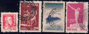 1959 Brazil SC# 890-896 - Boy Polo Players - 4 Different  - Used - Picture 1 of 2