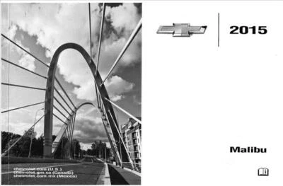 2015 Chevrolet Malibu Owner Manuale Chevy Operatore User Istruzioni Guida Libro - Immagine 1 di 2